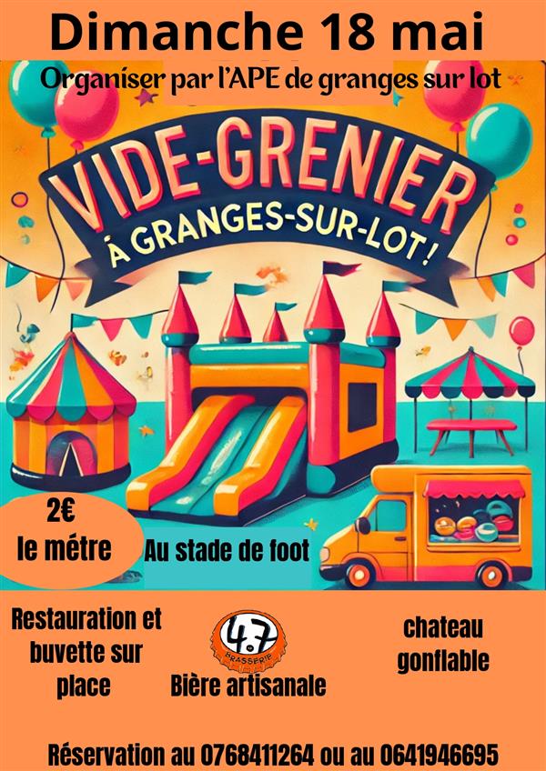 Vide-Grenier à Granges sur Lot