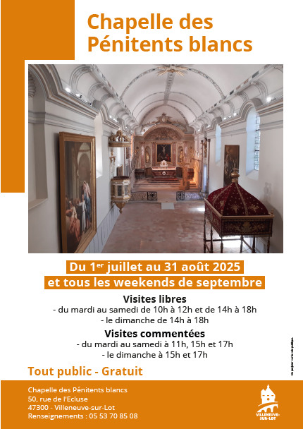 Visite de la Chapelle des Pénitents blancs