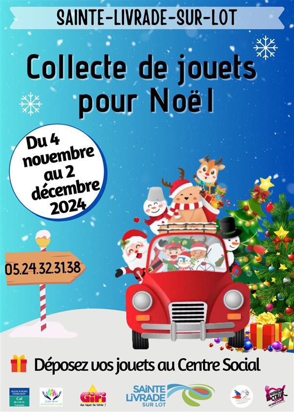 Collecte de jouets pour Noël