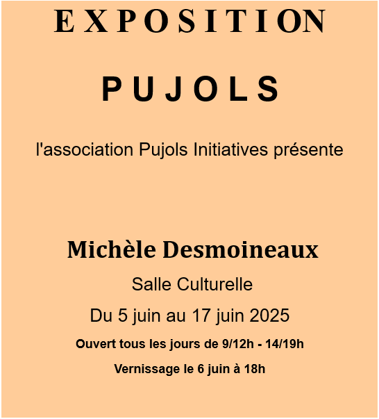 Exposition de Michèle Desmoineaux