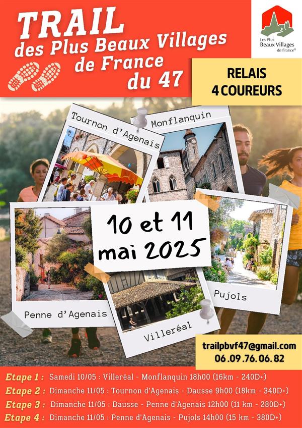 Trail des Plus Beaux Villages de France du 47