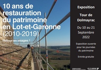10 ans de restauration du Patrmoine en Lot-et-Garonne
