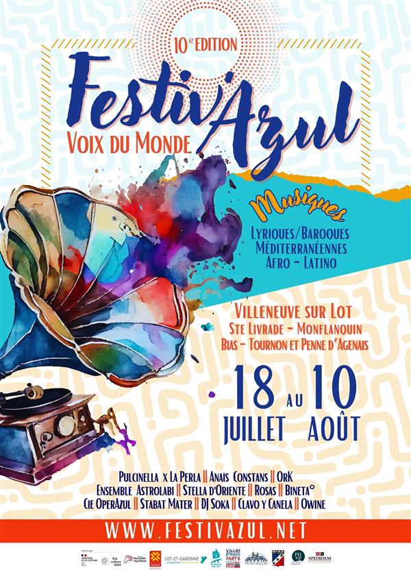 Festiv'Azul "Voix du Monde" : Duo Da Silva et Betancourt