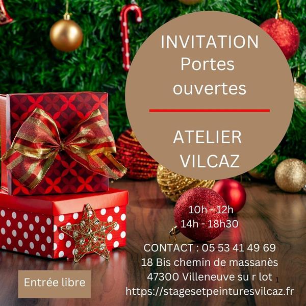 Portes ouvertes de Noël de l'Atelier Vilcaz