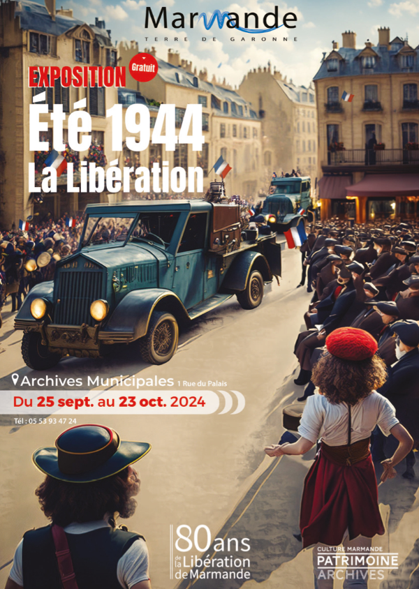 Exposition "Eté 1944, La Libération" aux Archives Municipales