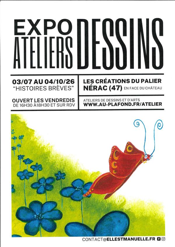 Expo et ateliers de dessins
