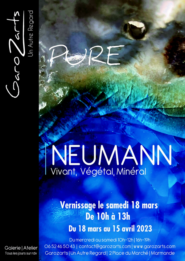 Exposition "Pure" de Laure Neumann dans la Galerie Garozarts