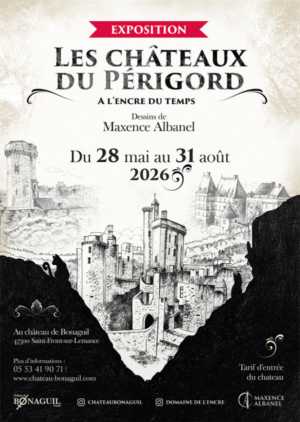 Châteaux du Périgord - à l'encre du temps