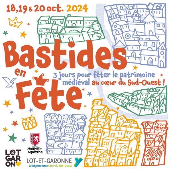 Bastides en Fête - Bastide de Castillonnès Du 18 au 20 oct 2024