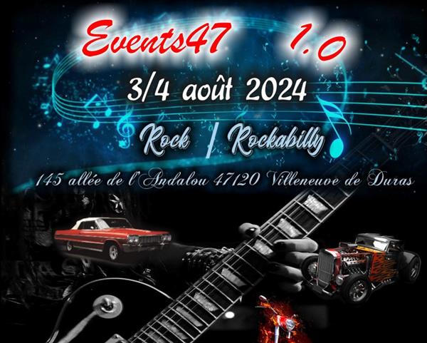 Festival Rock et Rockabilly par Events 47 à l'Andalou
