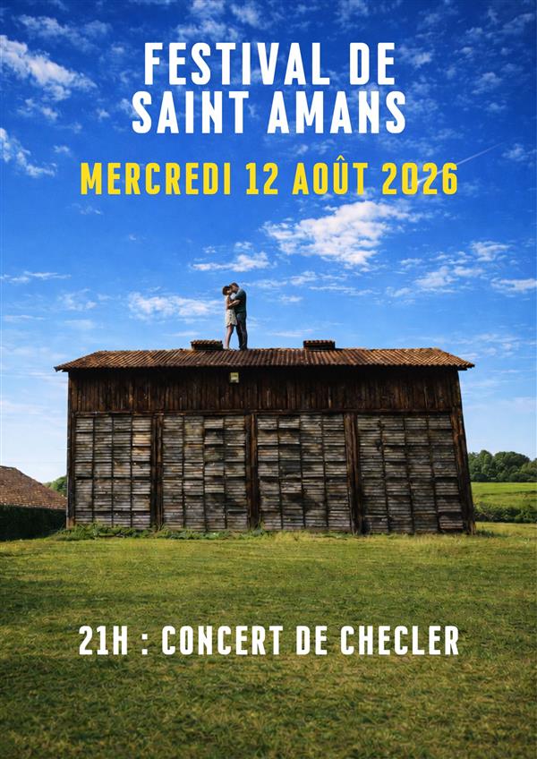 Concert de Checler dans le cadre du Festival de Saint-Amans