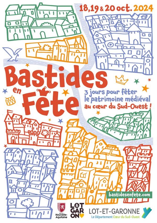 Bastides en fête : Bastide de Lavardac Le 19 oct 2024