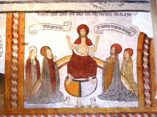 Les fresques de l'église Saint-Eutrope