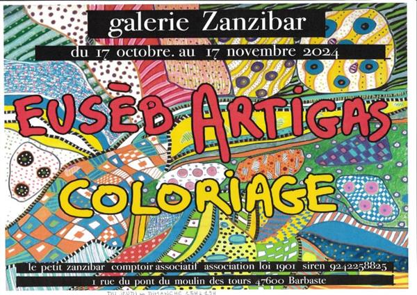 Exposition Eusèb Artigas Du 17 oct au 17 nov 2024