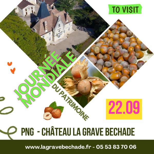 Journée du patrimoine au Château La Grave Béchade Le 22 sept 2024