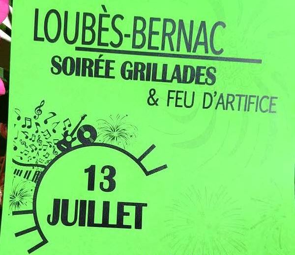 Soirée Grillade du 13 juillet 