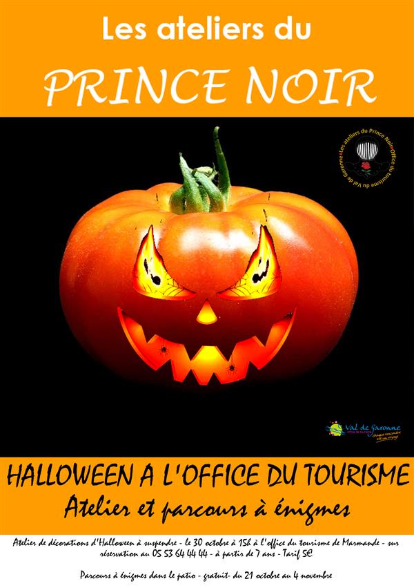 Halloween à l'Office de Tourisme Val de Garonne