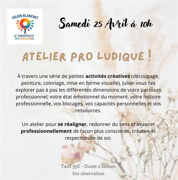 Atelier pro ludique !