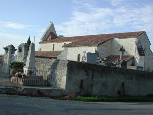 Saint-Pierre-de-Clairac, dans la vallée de la Séoune