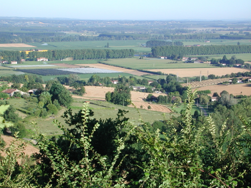 Unet, petite randonnée entre Garonne et Lot