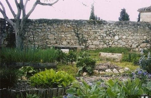 Jardin médiéval Le Buis qui court