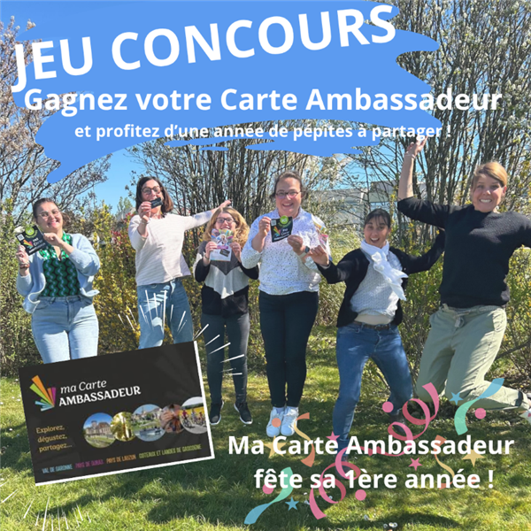 Jeu Concours Ma Carte Ambassadeur 