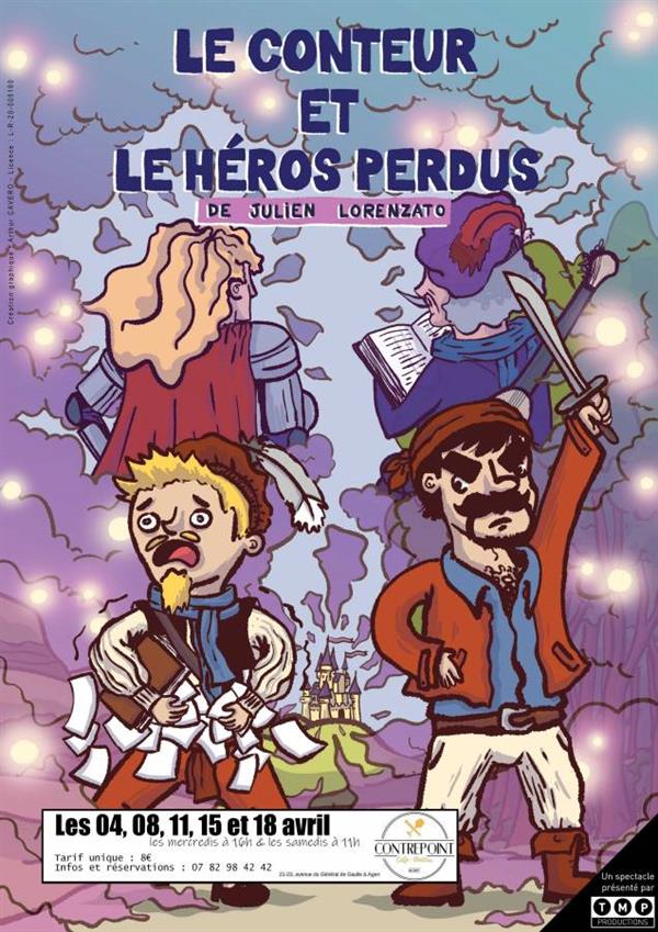 Spectacle jeune public : Le Conteur et le Héros Perdus
