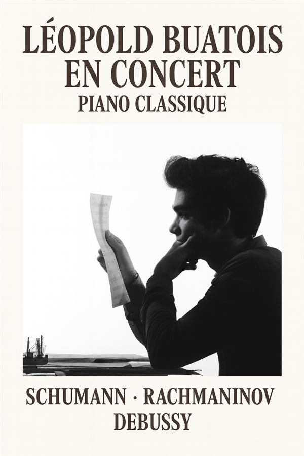 Léopold Buatois en concert piano classique