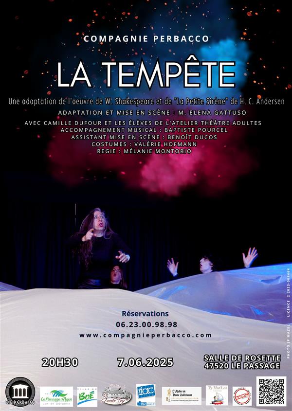 Soirée théâtre "La Tempête"