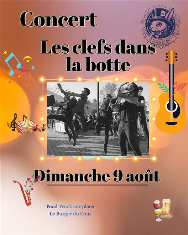 Concert : Les Clefs dans la Botte