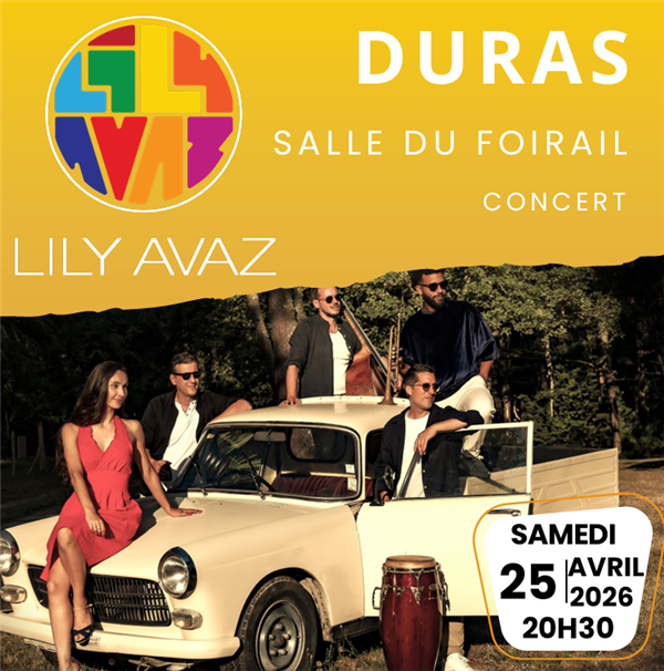 Concert avec Lily Avaz à Duras