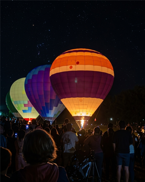 Spectacle des Montgolfières de Feu
