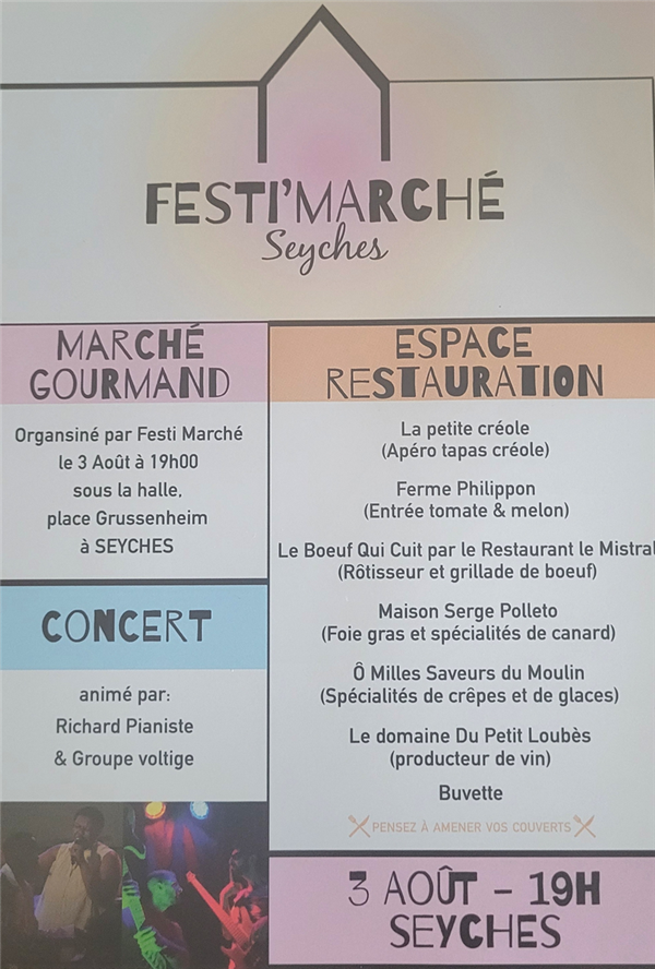 Festi'Marché Gourmand Nocturne