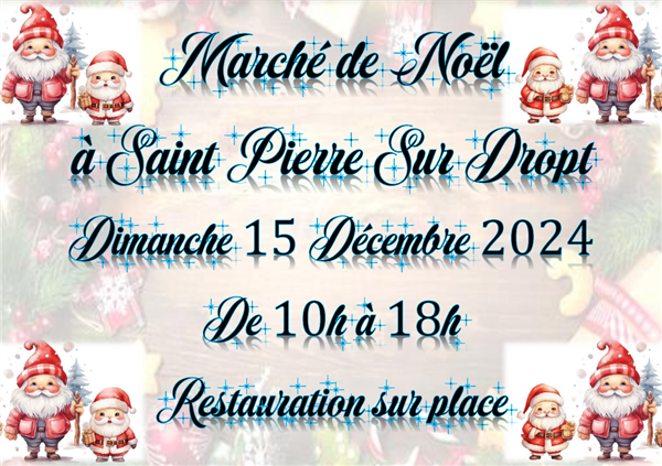 Marché de Noël Le 15 déc 2024