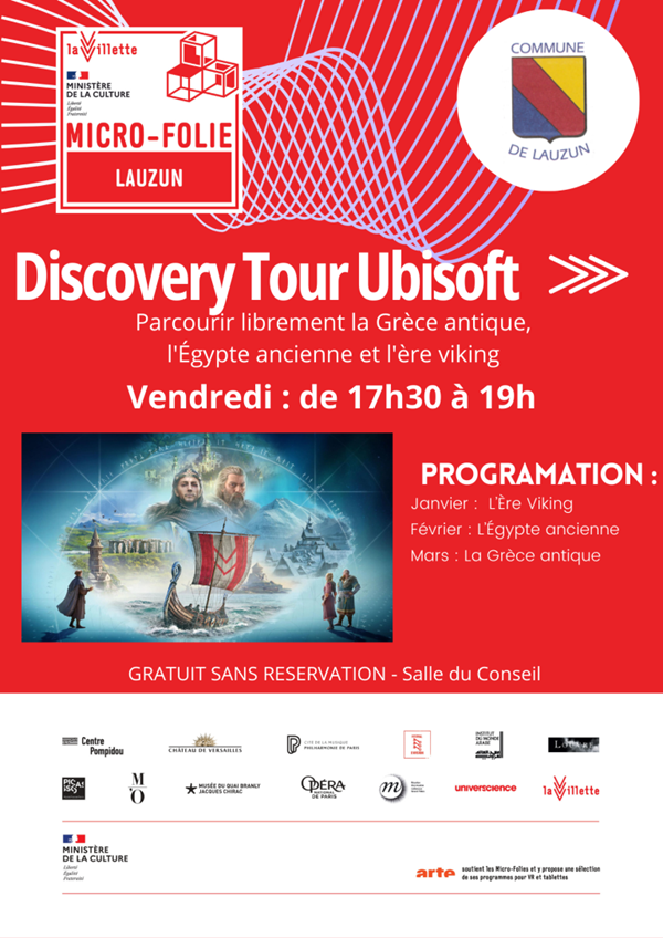 Micro Folies : Discovery Tour Ubisoft - La Grèce antique