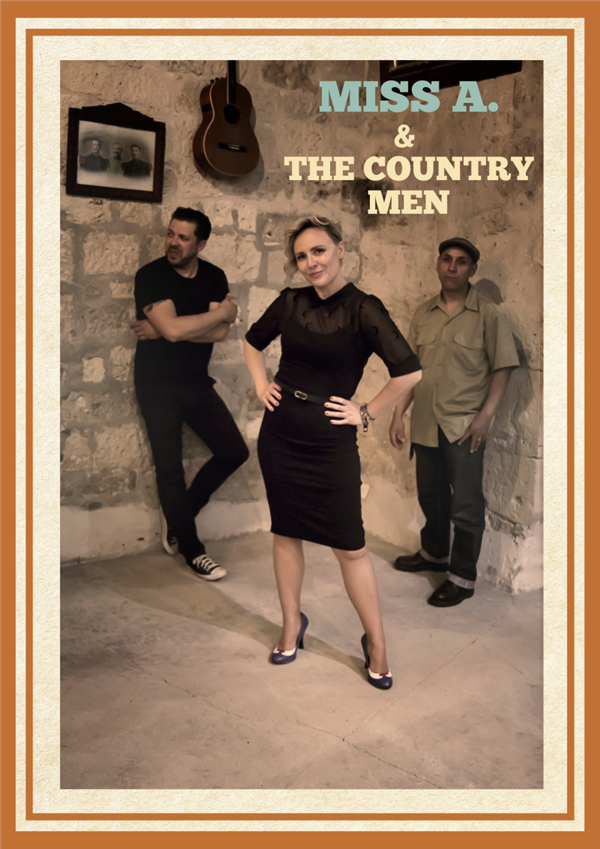 Marché Mardi So Gascogne : Miss A & the Country Men en concert