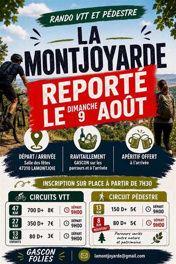 La montjoyarde - Rando VTT et pédestre
