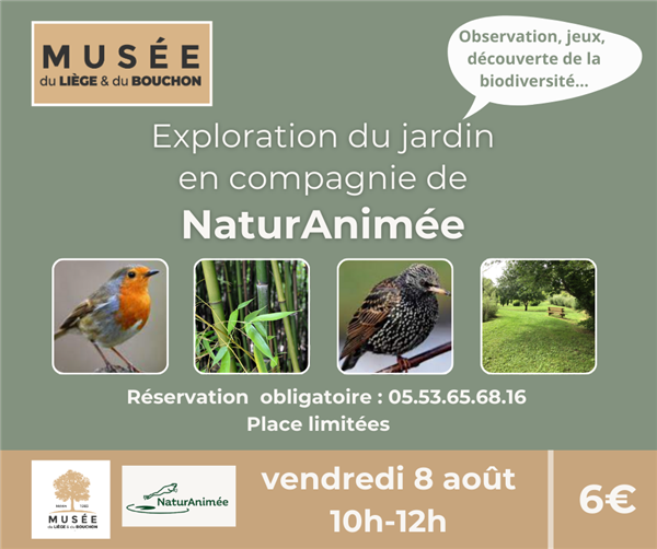 A la découverte du jardin paysager de Mézin