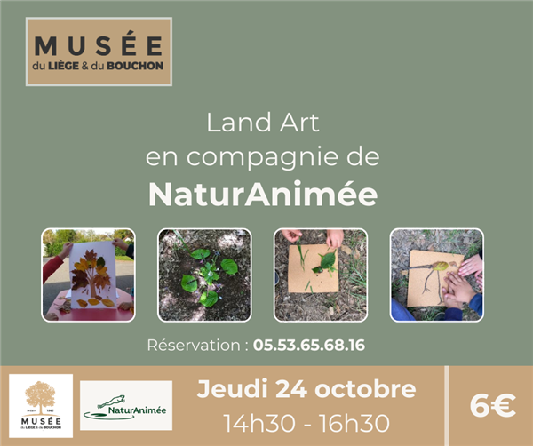 Land Art en compagnie de NaturAnimée