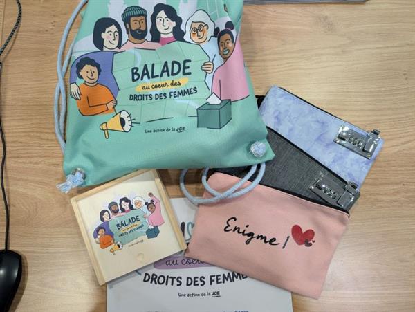 Jeu-enquête : Balade au coeur des droits des femmes