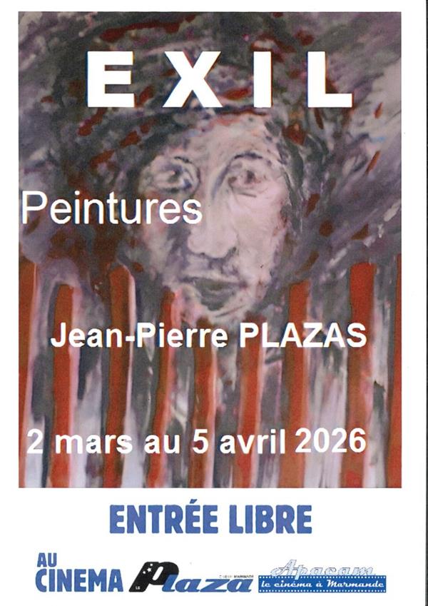 Exposition de peintures "Exil" de Jean Pierre Plazas 