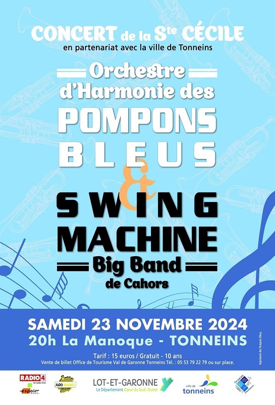 Concert de la Sainte Cécile Le 23 nov 2024