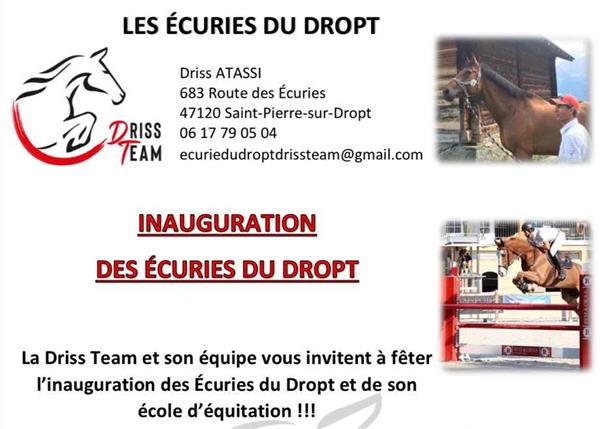Portes ouvertes aux Ecuries du Dropt