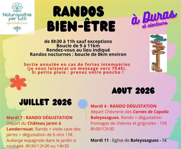 Rando marche sportive autour de Duras 