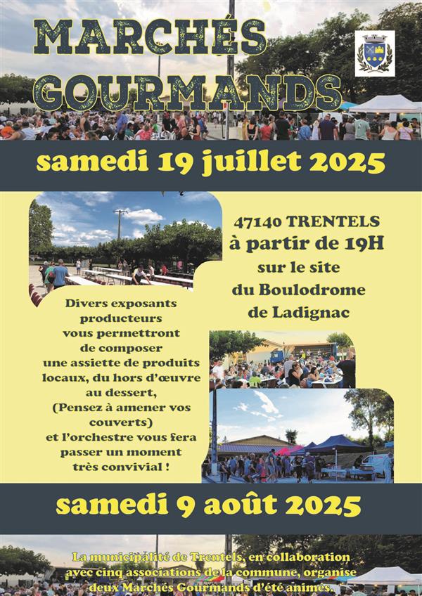 Marché Gourmand avec animation musicale