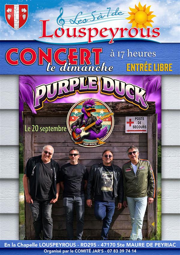 Concert Les 5 à 7 de Louspeyrous