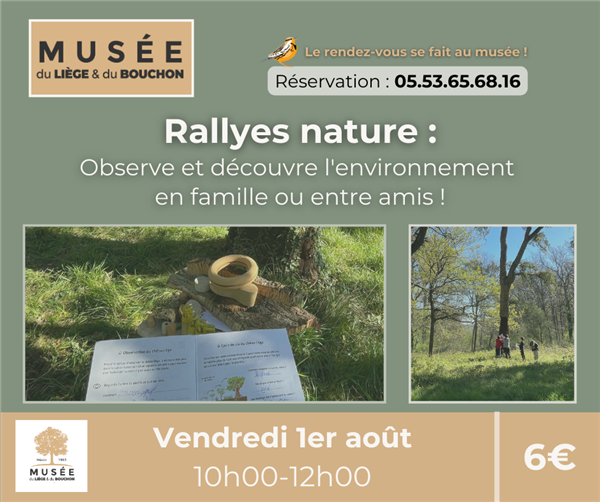 Rallye Nature : observe et découvre l'environnement
