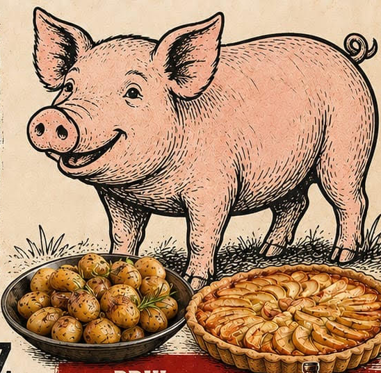 Soirée gourmande Cochon à la broche