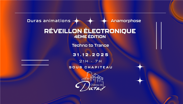 Réveillon électro dans le parc du château de Duras