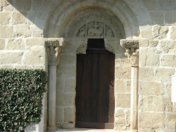 Le portail de l'église Saint-Martin